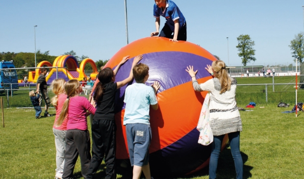 <p>Sporten in de buitenlucht.</p>