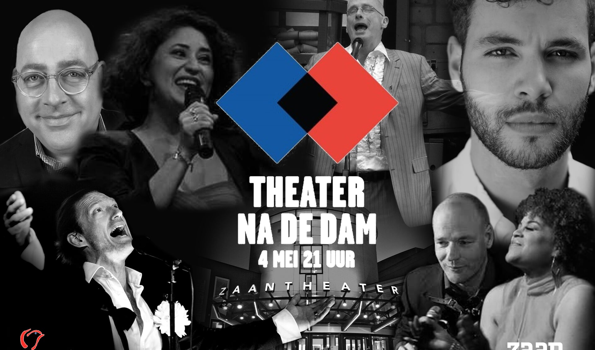 Ook het Zaantheater doet mee aan de twaalfde editie van Theater na de Dam op 4 mei.  