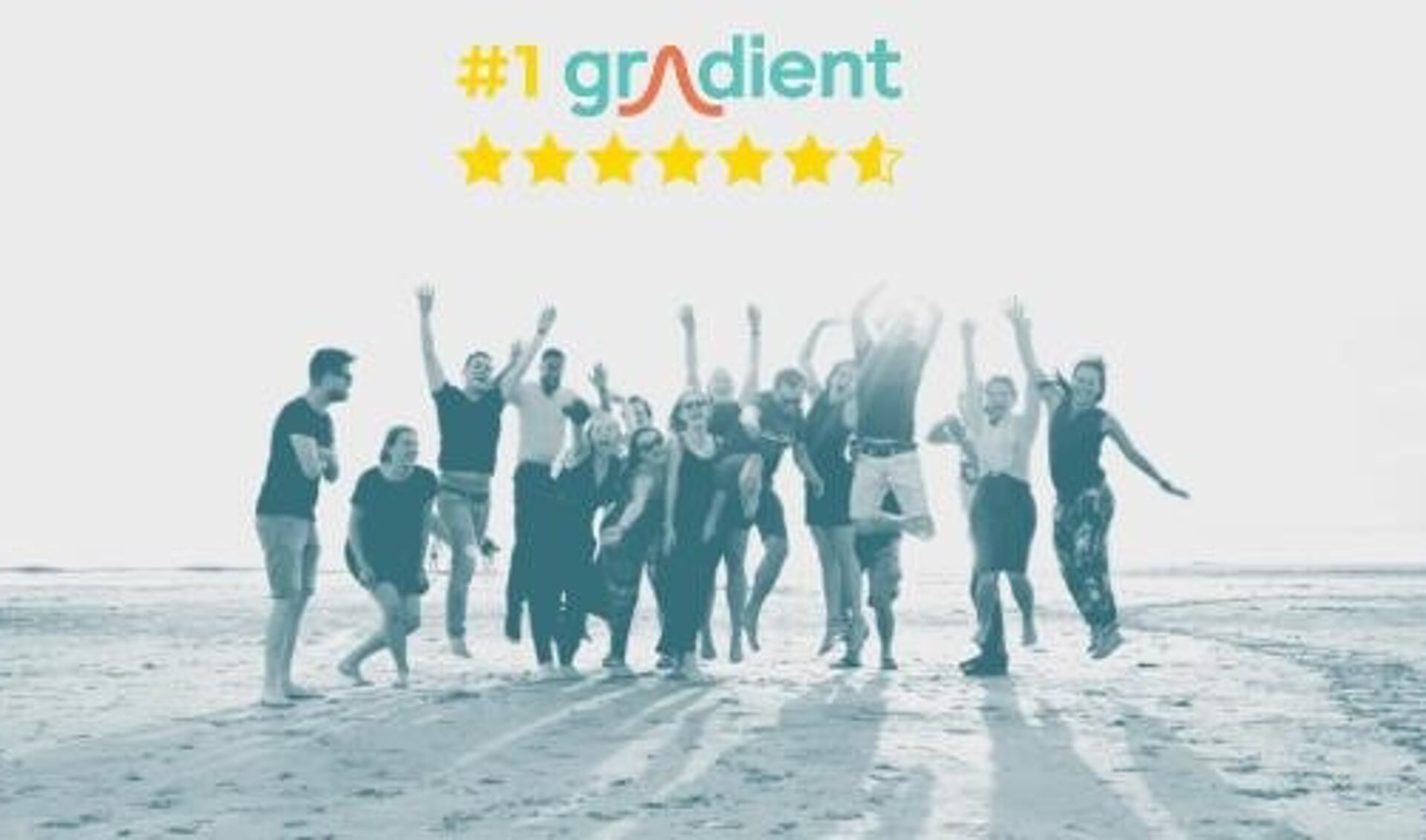 Gradient is in de categorie middelgrote marketingbureaus door Emerce verkozen tot 'Beste Digitale Marketingbureau van 2021'