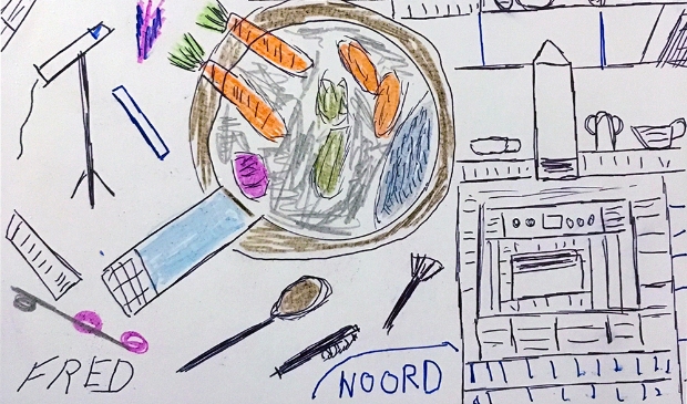 <p>Een tekening van Fred.</p>