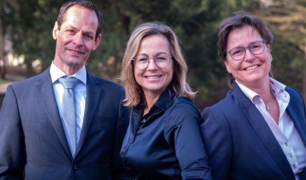 Team Monuta Noord-Holland met vlnr. André Bakker, Dorien Veerman en Petra Timmers.