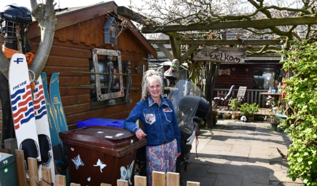 <p>Sandra Kooper, woonachtig op Zijkanaal H: "Het is hier nu heerlijk rustig. Al ben ik benieuwd hoeveel rust er overblijft als er een Stadspark komt.” </p>