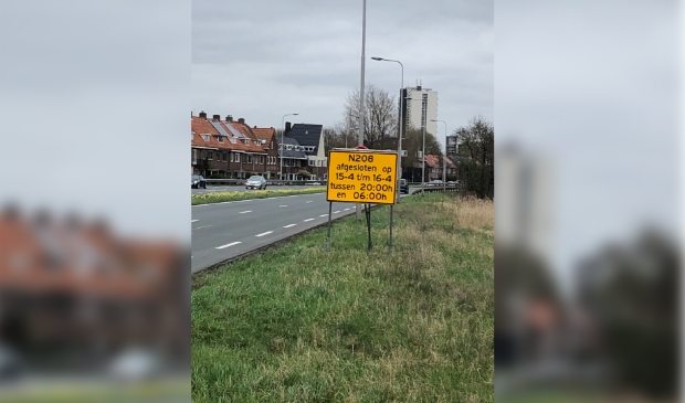 Westelijke Randweg afgesloten op 15 en 16 april.