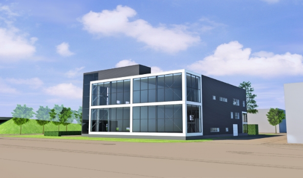 <p pstyle="PLAT">Artist impression nieuwe locatie Techlands aan de Aris van Broekweg in Zaandam.</p>