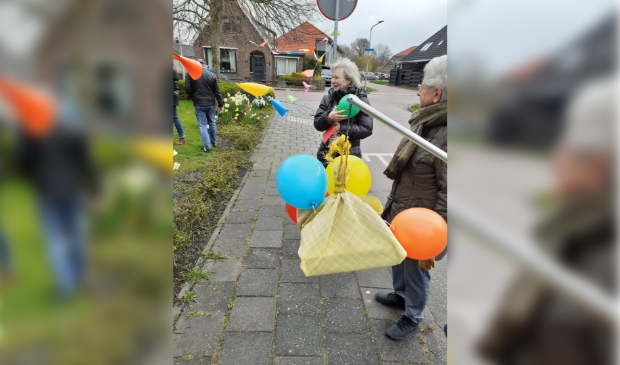 <p>De verjaardag werd gevierd met wind en hagelbuien.</p>