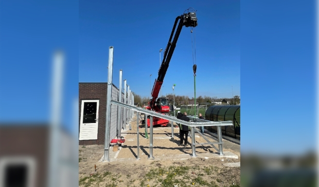 <p>De nieuwbouw bij DEM gaat een volgende fase in.</p>