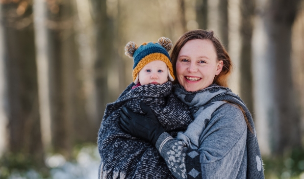<p>Wendy Bisselink- Klijn met kleine Loeka.</p>