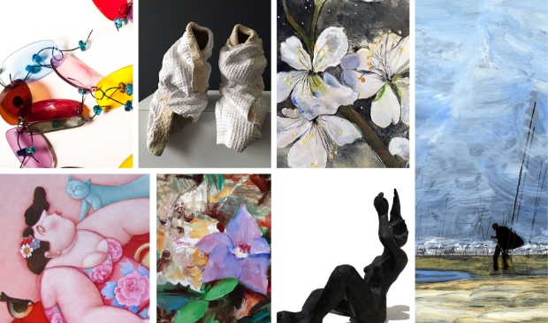 <p>Een gevarieerde tentoonstelling staat op stapel in het Weefhuis.</p>