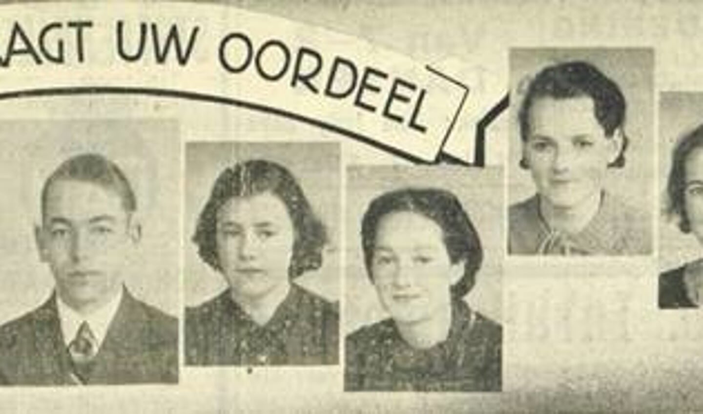 De Helderse dames die in 1939 bij Kapé werkten.