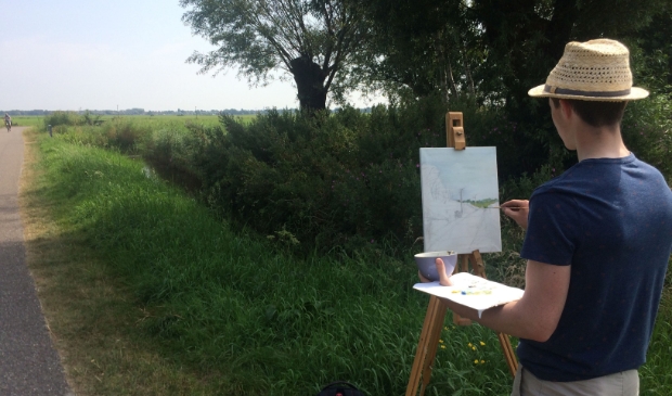 <p>Stichting Oer-IJ hoopt dat amateurkunstenaars er massaal op uit trekken en plein air een tekening of schilderij maken.</p>