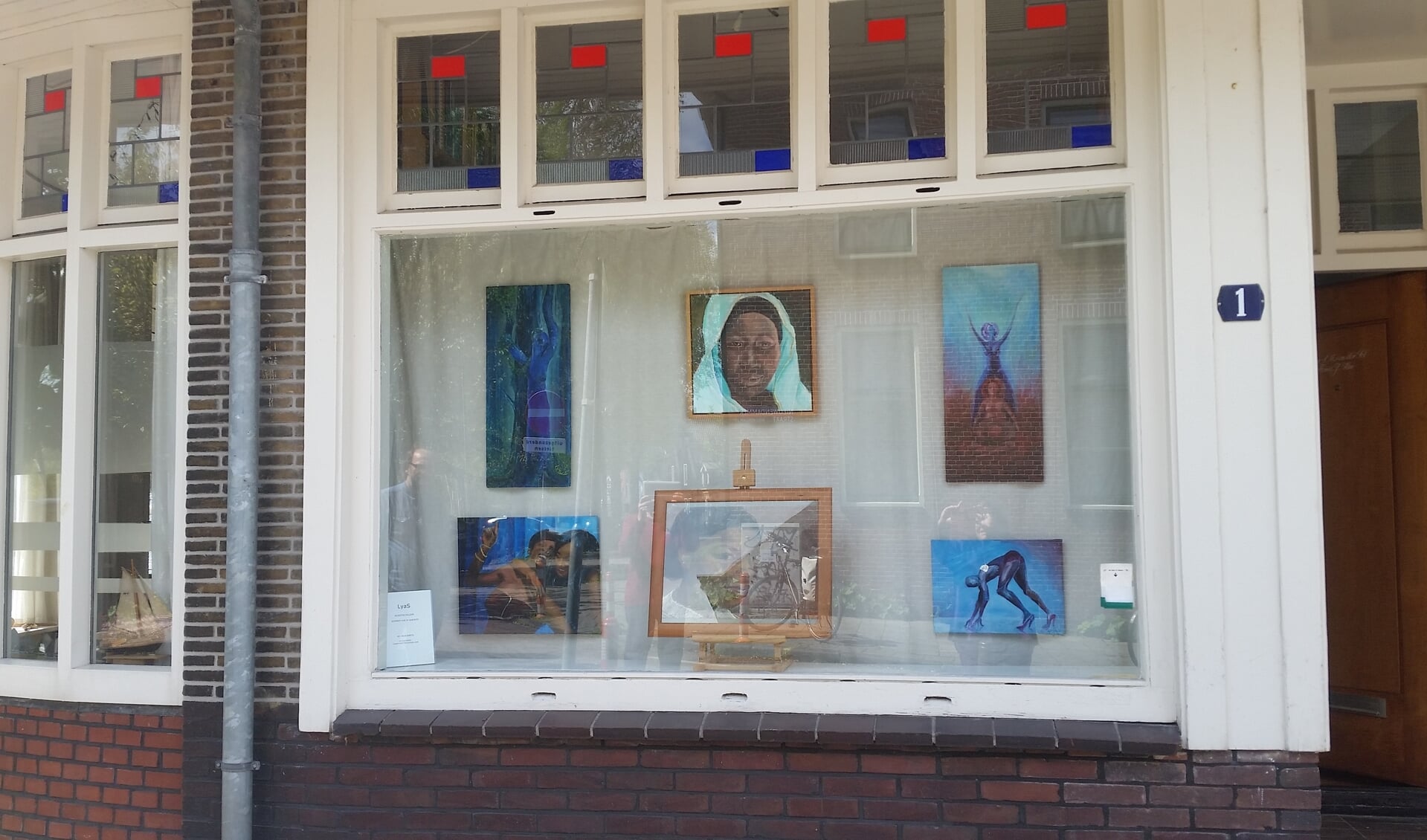 Het kunstraam in Nieuwendam.