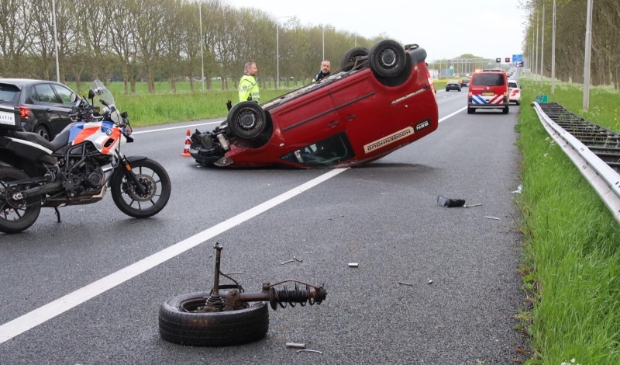 <p>Ernstig ongeval A7.</p>