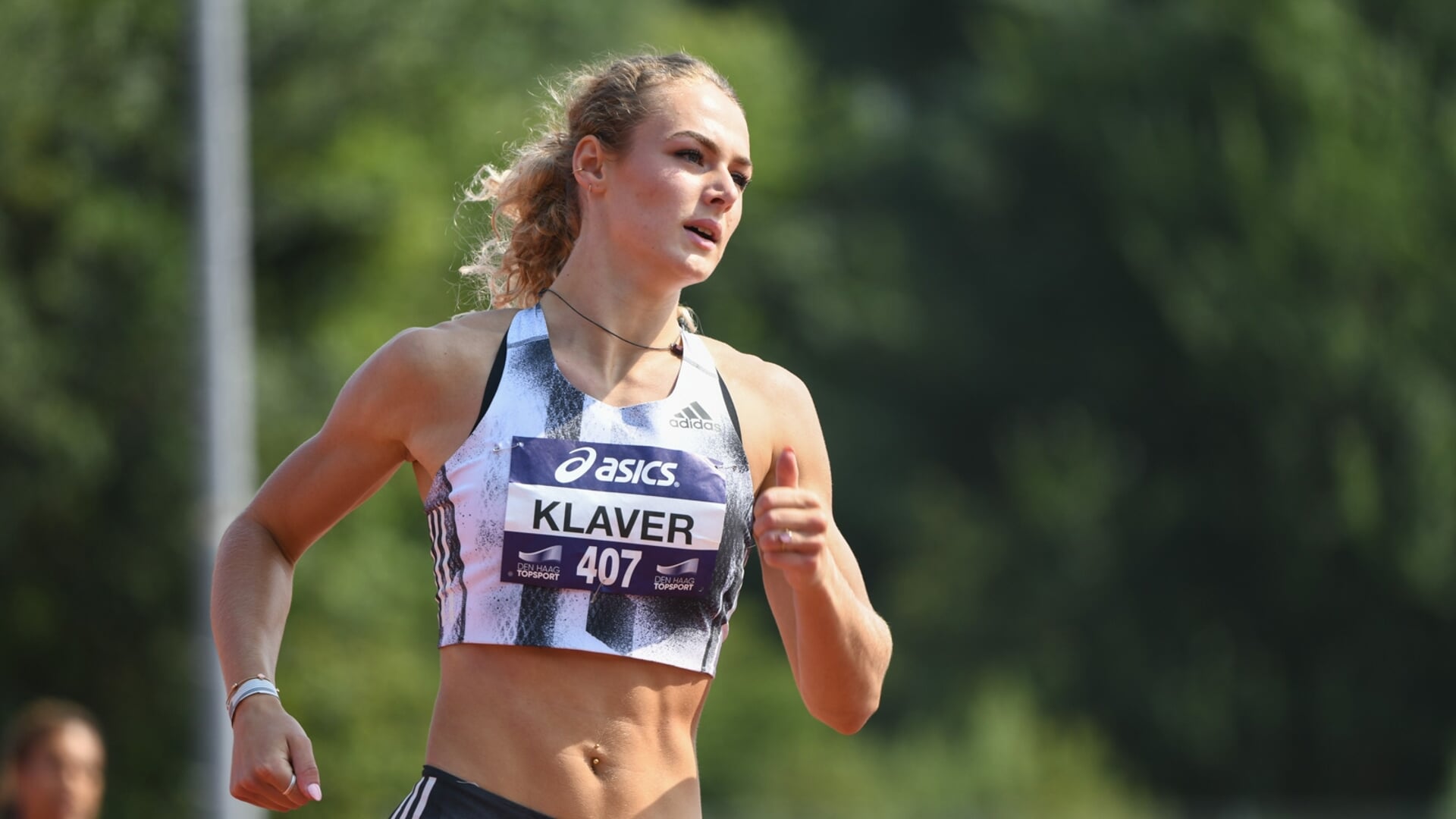 Atlete Lieke Klaver is geboren in Velsen-Zuid.