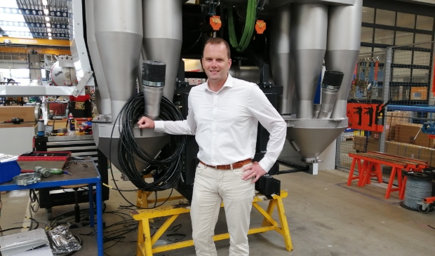 Rick Koks, directeur/eigenaar van een van de grootste bedrijven van Alkmaar.