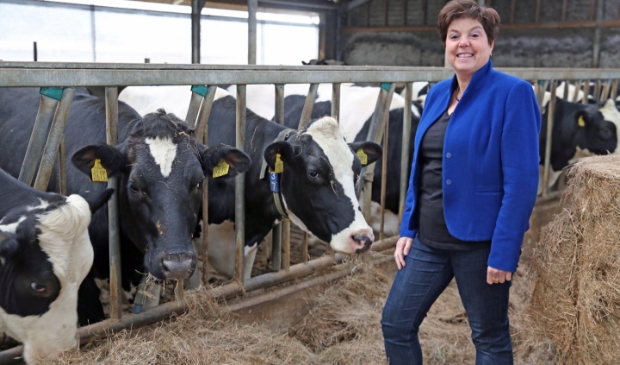<p>Willemien Koning: 'Het is goed om boerinnen een keer in het zonnetje te zetten.'</p>