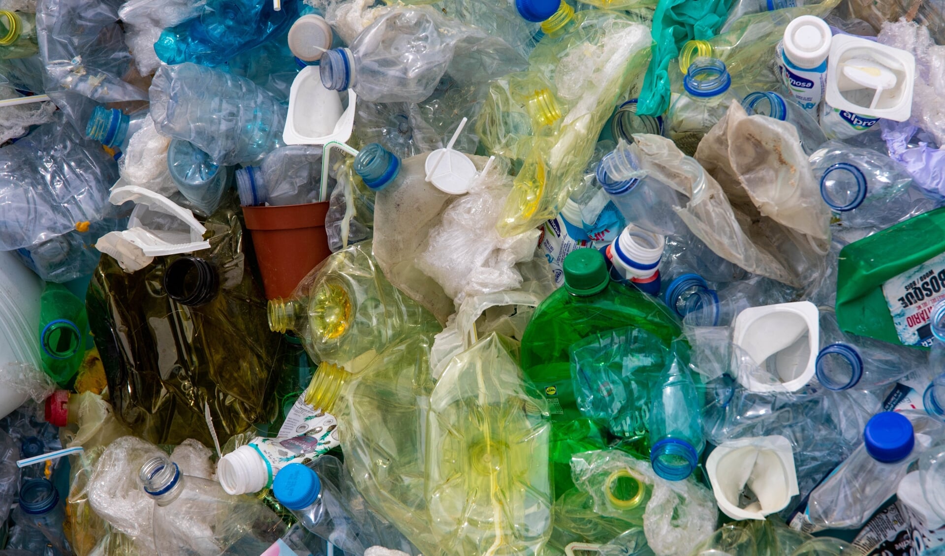 Plastic wordt goed gerecycled. Dat betekent minder restafval.