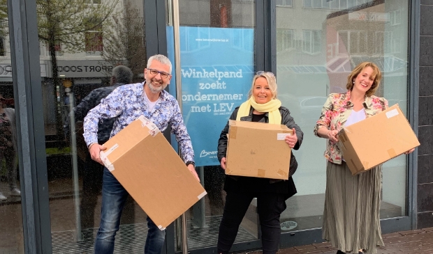 <p>De drie ondernemers uit Beverwijk.</p>