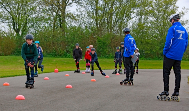 <p>Met de training krijgen de kids plezier in de sport.</p>