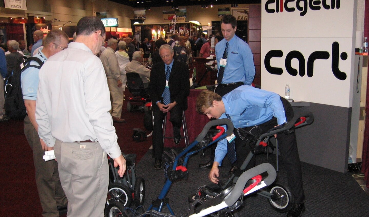 Presentatie van de eerste versie tijdens de PGA Show van 2006.