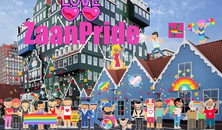 De Zaanse Regenboogweek wordt zaterdag 12 juni afgesloten met een Mini Pride Walk door het centrum van Zaandam.  