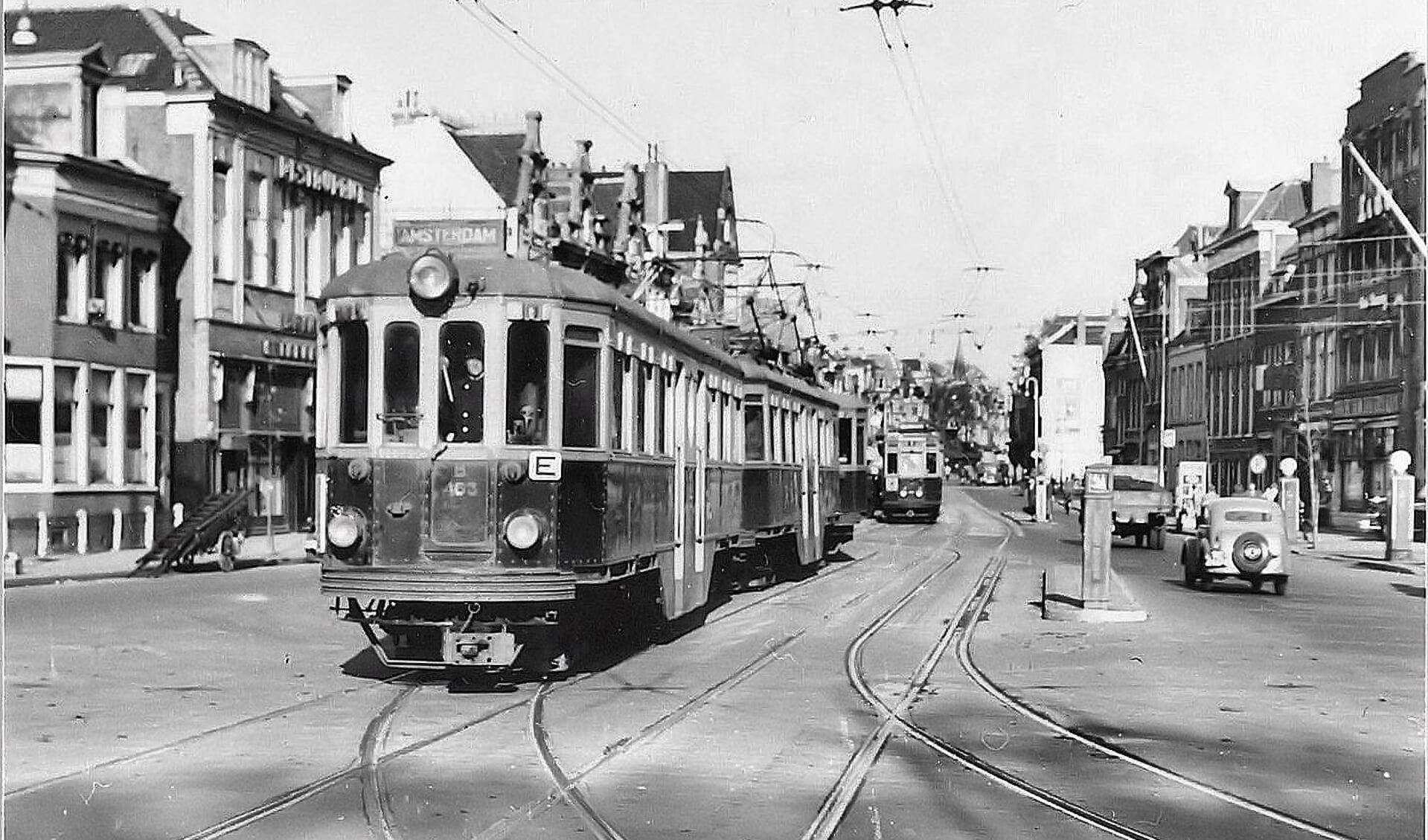 Het Houtplein in 1948.