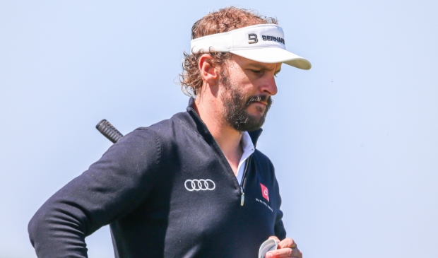 Joost Luiten had graag weer Nederland vertegenwoordigd op de Spelen, maar mag niet. ,,NOC*NSF begrijpt weinig van golf.''