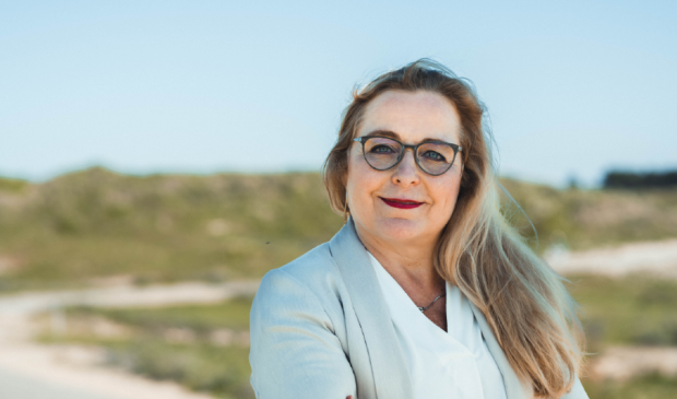 Paulien Pistor in de Kennemer Duinen.
