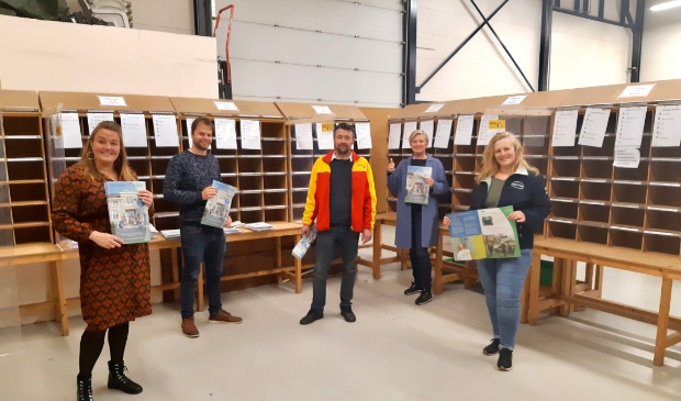 <p>Vlnr: Nicole Klaver van Rodi Media, Richard Steijger en Mark Meijer van Werkom, Agnes Bak van de Waterlandse Uitdaging en Janine de Bruijn van Van ’t Hek.</p>