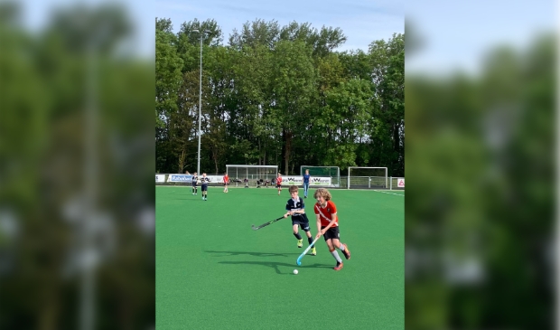 <p>Eindelijk weer écht hockeyen.</p>