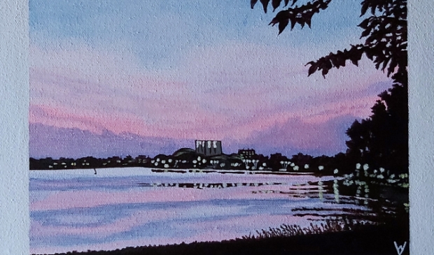 <p>Een schilderij van Wendy van Beek.</p>