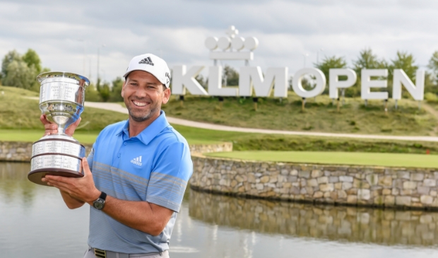Sergio Garcia als laatste winnaar van het KLM Open.