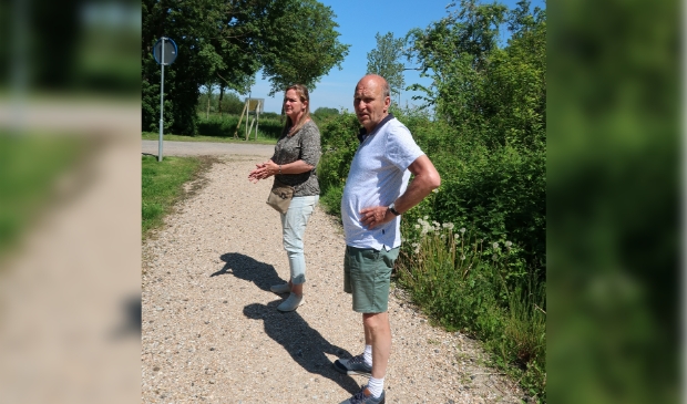 <p>Marjan van Kampen en Dick de Haas.</p>