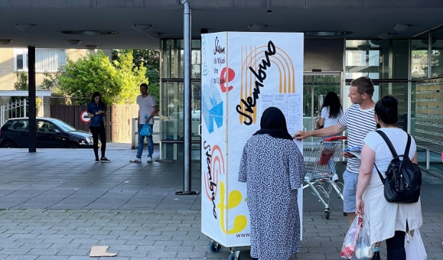 <p>Morgen worden in de container van SamenDeStad op het Dijkgraafplein de plannen voor de buurt besproken.</p>