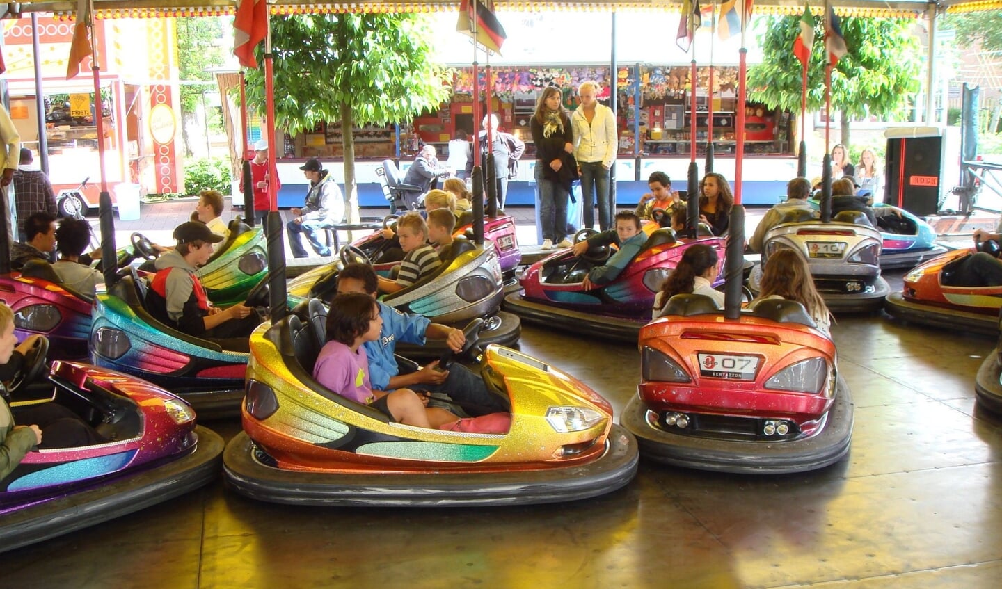 De kinderen kunnen hun lol op bij het Maalwater.
