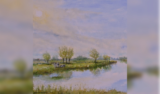 <p>Mooie waterlandschappen zijn te bewonderen.</p>