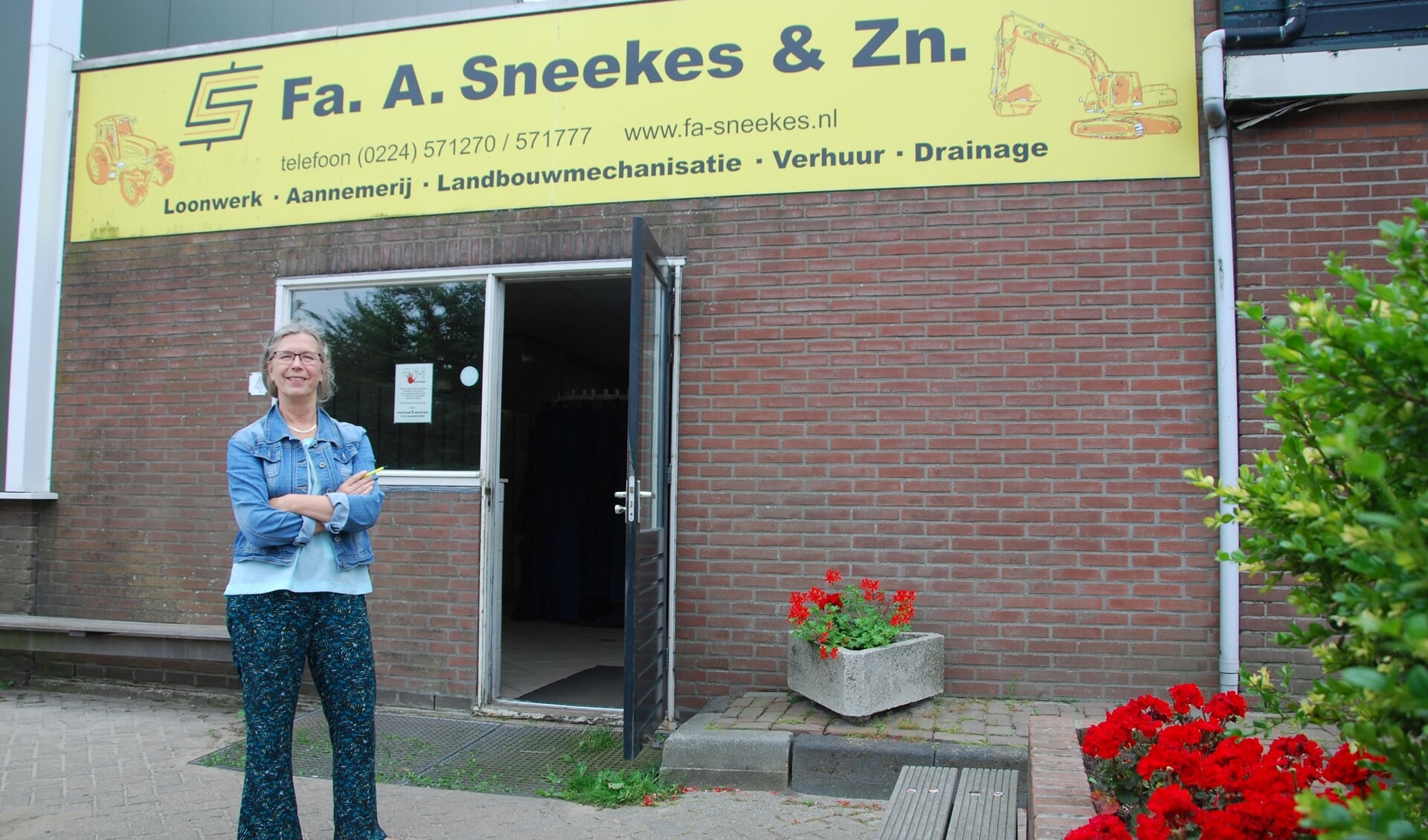 Ina Drost neemt afscheid van Firma A. Sneekers & Zn.