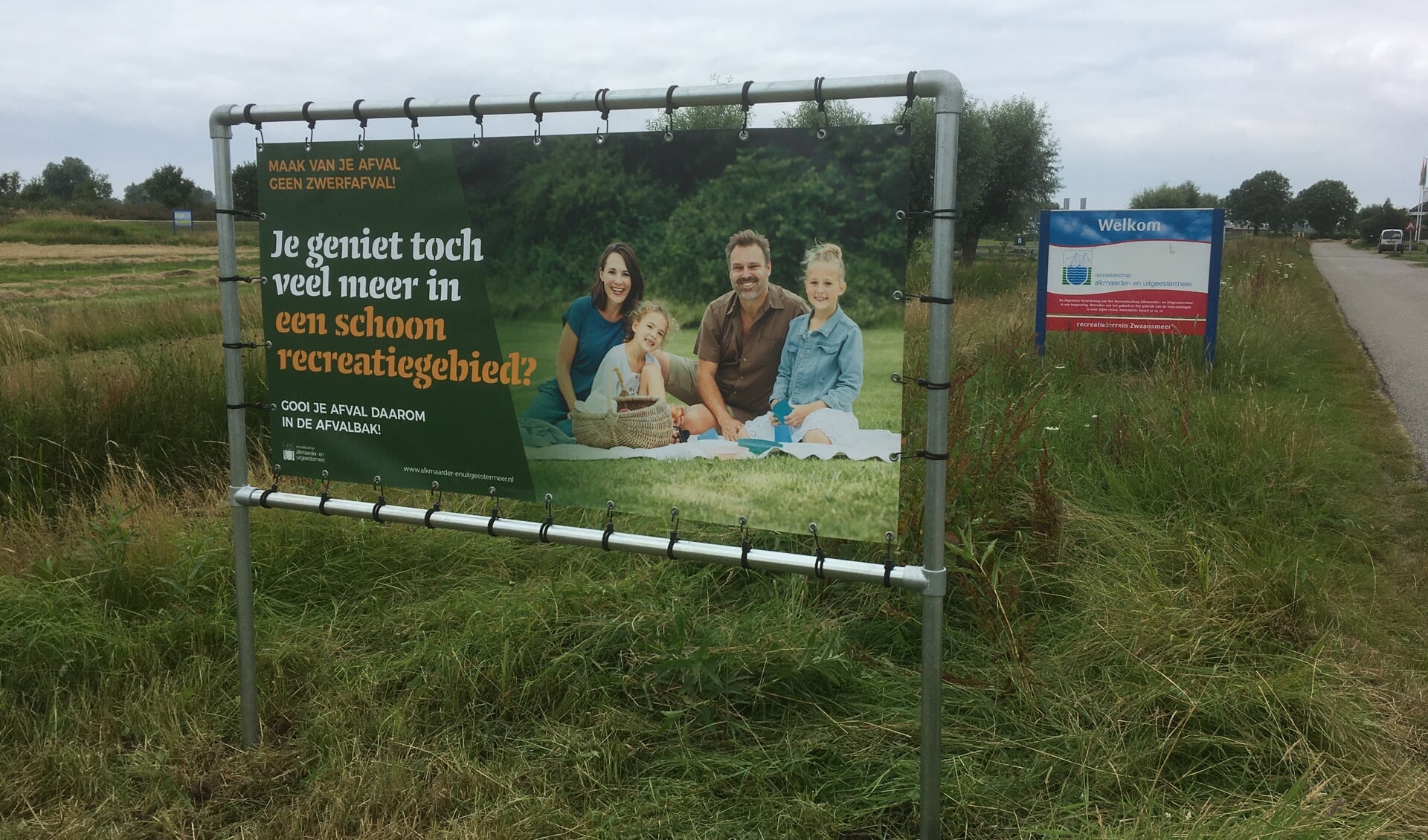 De vijf recreatieschappen van Recreatie Noord-Holland starten gezamenlijk een zwerfafvalcampagne.