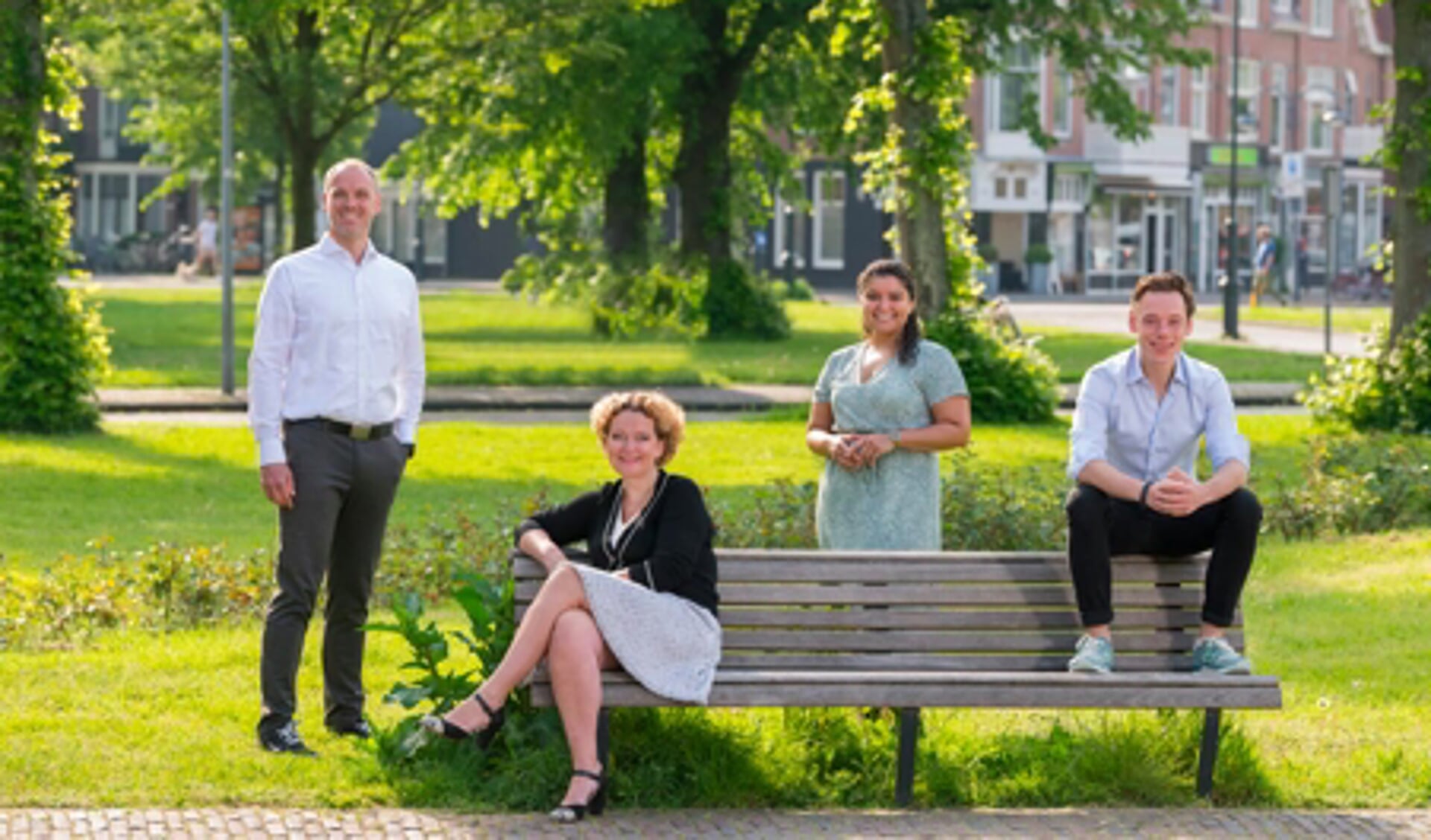 Bas van Leeuwen, Thessa van der Windt, Meryem Cimen en Joris Krouwels, foto: Sander van der Torren.