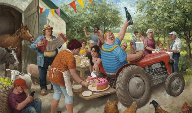 <p>Lachen is gezond.</p>