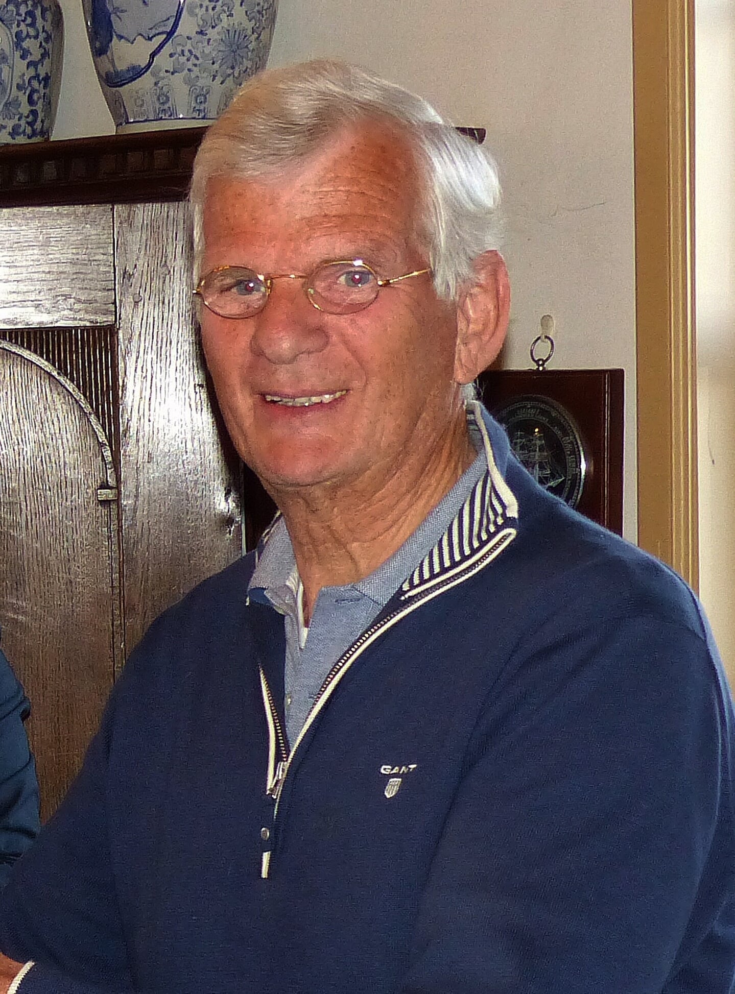 Piet Goverse, oud voorzitter van stichting Medemblikker Meelmolen.