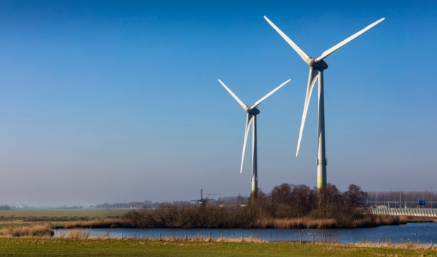 <p>De twee windturbines: De Watergeuzen.</p>