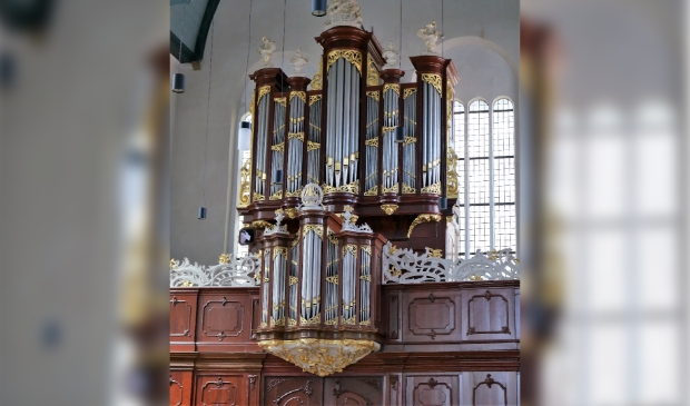<p>Het orgel in de Oosterkerk in Hoorn.</p>