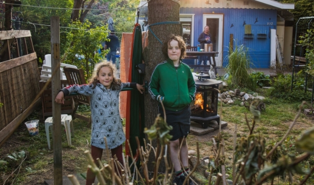 <p>Ook voor kinderen is een volkstuinpark aantrekkelijk.</p>