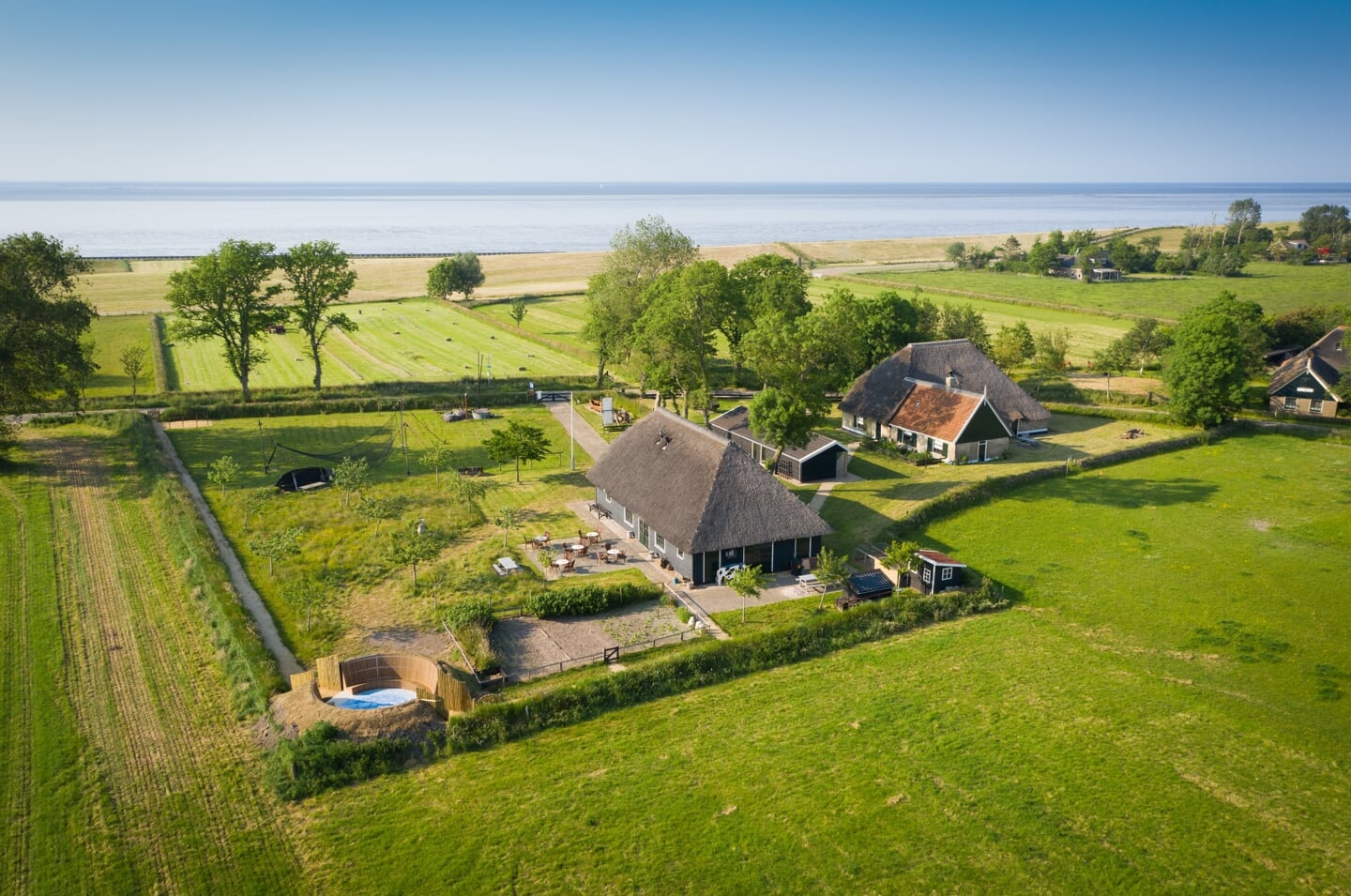 Museum vastgelegd per drone. 