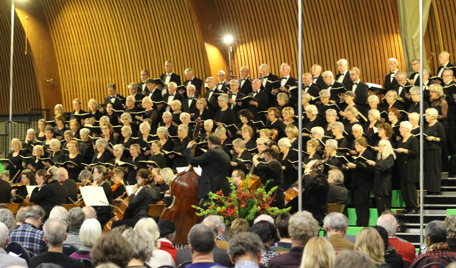 Het Oratoriumkoor in concert.