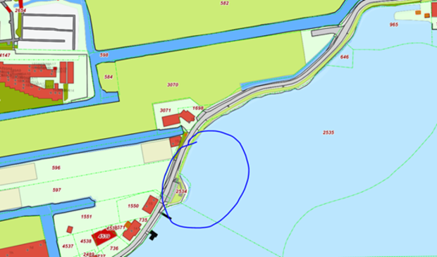 <p>Eventuele zwempleklocatie Noordkade Roelofarendsveen.</p>