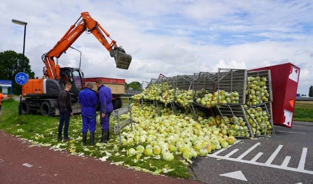 <p>Ravage door ongeval met tractor.</p>