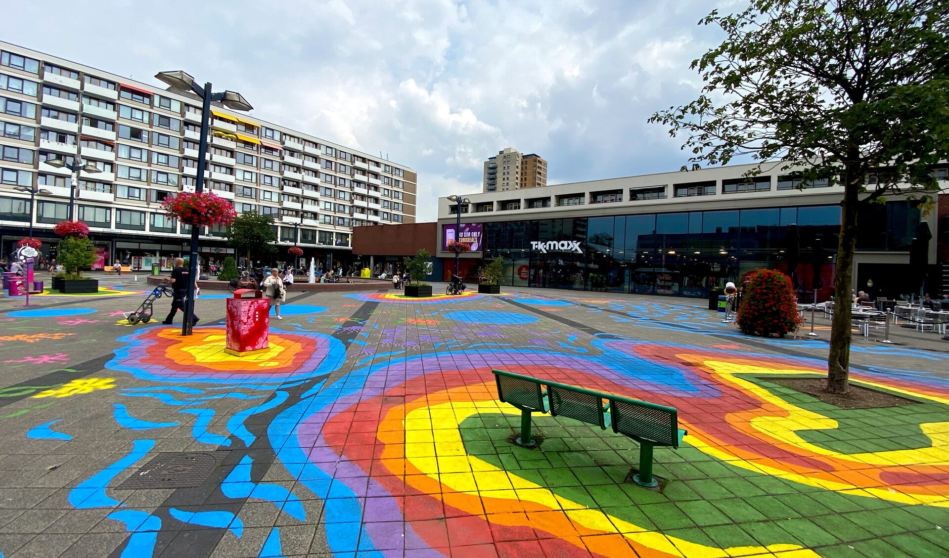 Color the City maakt van het Osdorpplein een hotspot.