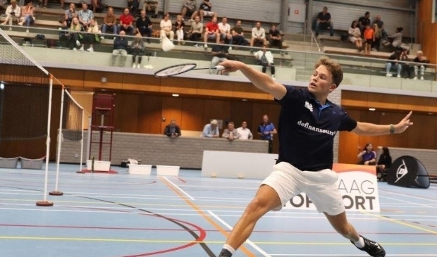 <p>Andy Buijk in actie voor DKC</p>