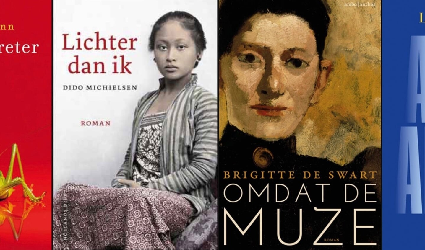 De vijf boeken die op 3 oktober worden besproken.